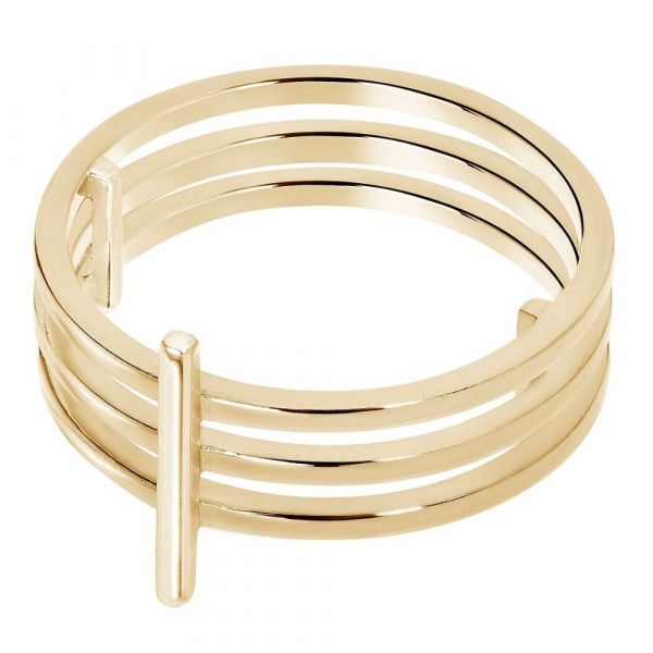 A BREND | Emee 18K Gold Plated Ring Maat 19